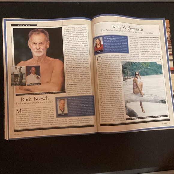 Vintage Us WEEKLY SURVIVORS! Magazine Issue 288 August 24, 2000 - Picture 14 of 14